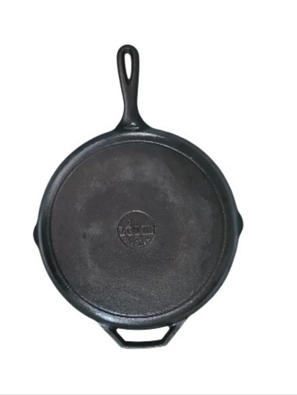 Lodge 12 Inch Cast Iron Skillet USA Pre Seasoned Fry Pan Camping Cookware